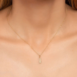 Gold Bunny Pendant