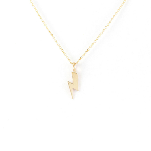 Yellow Gold Strike Necklace