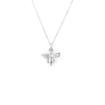 White Gold Bee Pendant