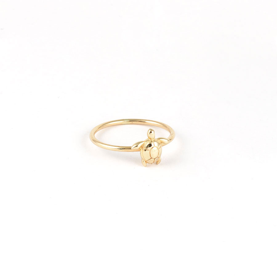 18KT Unique Gold Tortoise Ring from FKJewellers | FKJRN18K2653 – FK  Jewellers