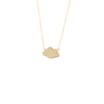 Yellow Gold Cloud Necklace