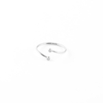 White Gold Double Diamond Ring