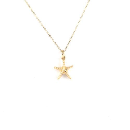 Yellow Gold Starfish Pendant