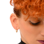 Gold Modern Hoops