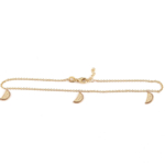 Yellow Gold Watermelon Anklet